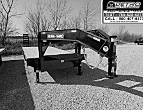 2025 SURE-TRAC 102”X24’ (20+4) 15K STD. DUTY TRAILER for sale in Bainbridge, IN