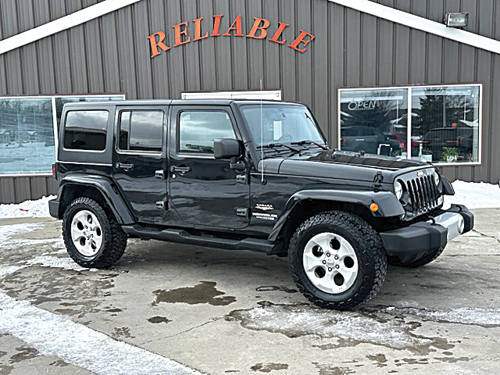 2015 JEEP WRANGLER UNLIMITED SAHARA for sale in Fort Wayne, IN