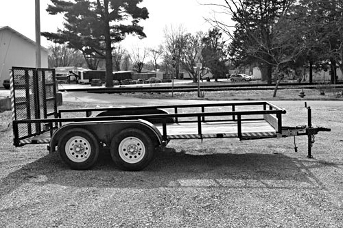 2016 TOP HAT INDUSTRIES TANDEM AXLE UTILITY for sale in Elnora, IN