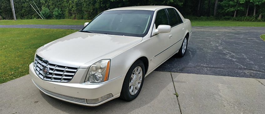 2008 CADILLAC DTS for sale in Elkhart, IN