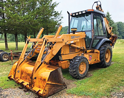 2001 CASE 580 SUPER L for sale in Hillsdale, MI