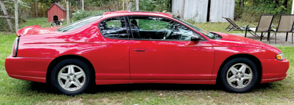 2005 CHEVROLET MONTE  CARLO for sale in Merritt, MI