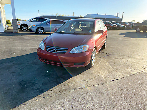 2004 TOYOTA COROLLA for sale in Frankfort, IN